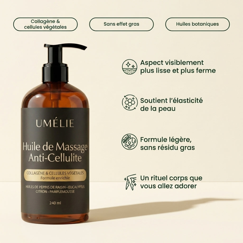 Huile de Massage Anti-Cellulite