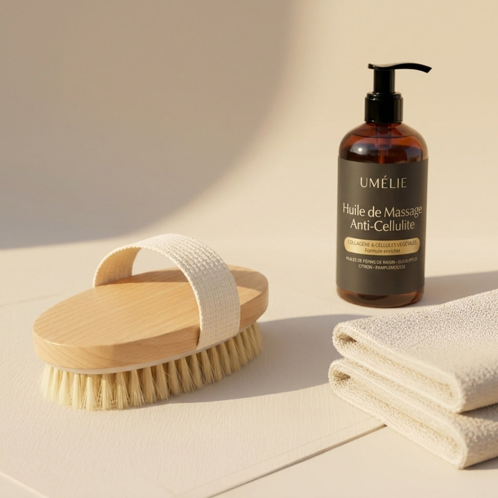 Brosse de Massage Anti-Cellulite